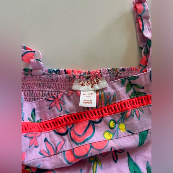 Girl’s Cat & Jack vibrant sundress, size 7-8 - Picture 6 of 6